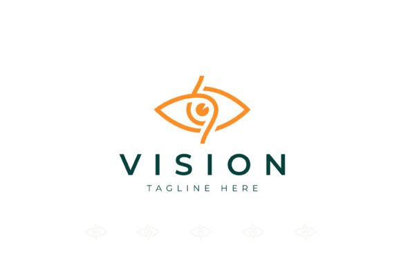 Abstract Eye Logo: Graphics & Logo Templates