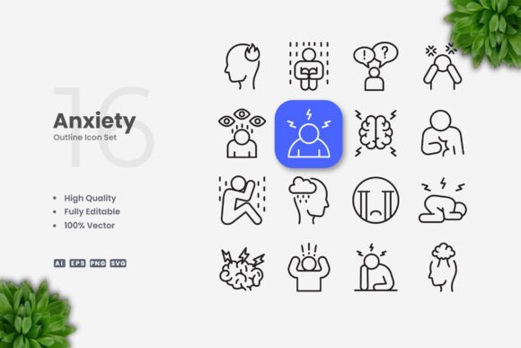 Anxiety Icons Review