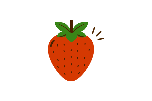 Delicious Red Strawberry Berry Graphics