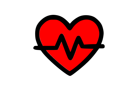Heartbeat Pulse EKG Graphics and Illustrations