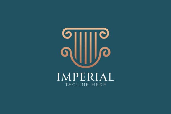 Logo Attorney Luxury Imperial and Legal Graphics
