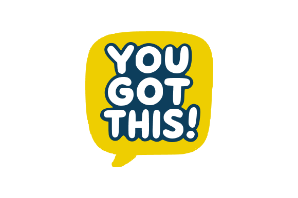 Text Bubble You Got This Graphics